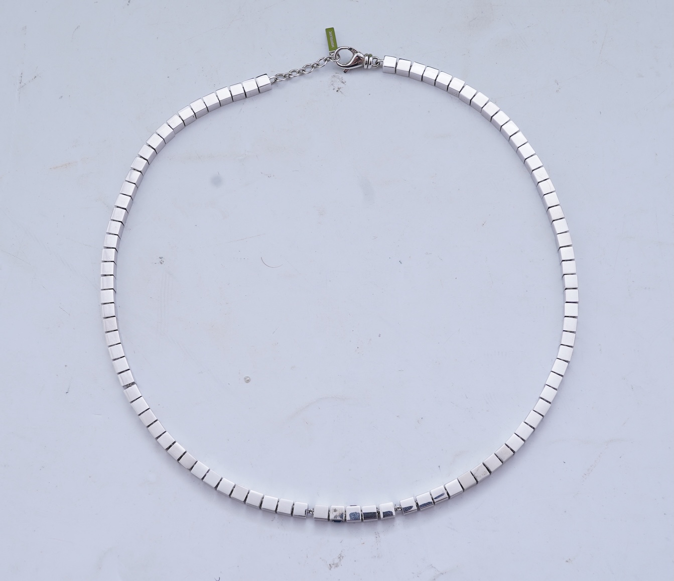 Montblanc, a silver necklace
